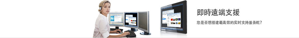 針對服務用途或實際情況推薦合適的遠端解決方案。